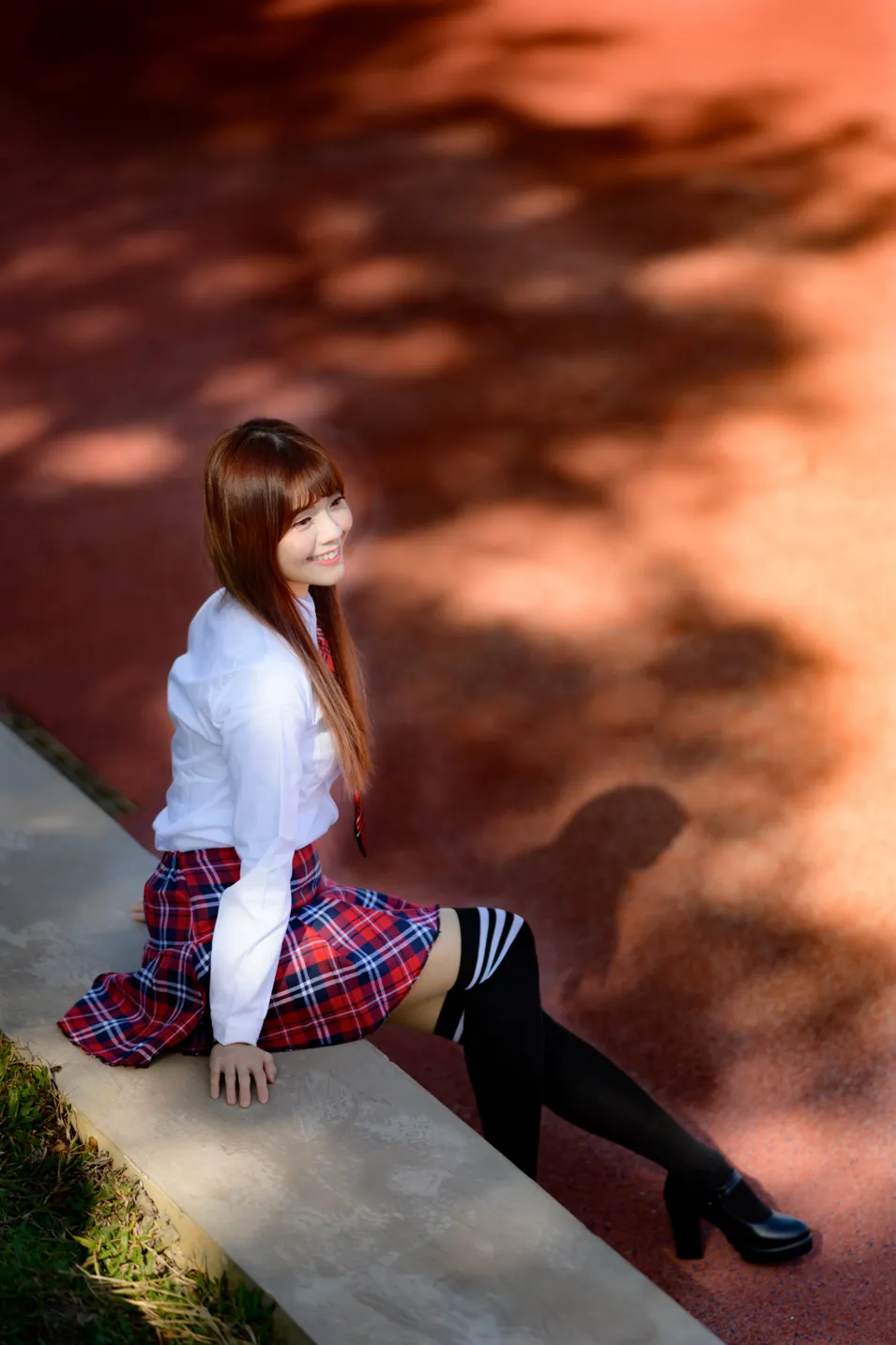 [Mzsock] NO.233 Student uniform high heels street photography#[105P]-97